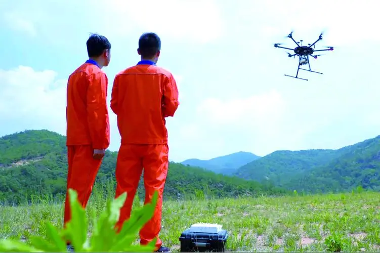 下陆无人机倾斜摄影巡检拍摄